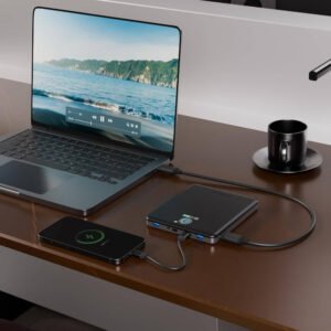 Powerology Volt Stream 20000mah Power Bank 100W with USB Hub / Portable Battery / High Capacity Powerbank - Image 3