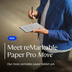 reMarkable Paper Pro Move | Ultraportable Color 7.3" Paper Tablet with Marker Plus | The Digital Pocket Notebook for Productivity on The Go - Image 3