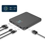 Powerology Volt Stream 20000mah Power Bank 100W with USB Hub / Portable Battery / High Capacity Powerbank