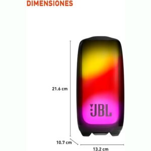 JBL Pulse 5 - Portable Bluetooth Speaker with Dazzling Lights Original Pro Sound, Black - Image 4