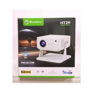 Smartberry HT29 Mini Smart Projector – 4K Supported, Wi-Fi & Bluetooth, Portable Home Theater Projector - Image 2