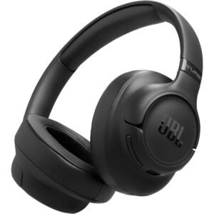 JBL Tune 780NC Wireless Over-Ear Adaptive Noise Cancelling Headphones with Hi-Res JBL Pure Bass & Spatial Sound, 76H Battery Life, 2-Mic Calls, Bluetooth 6.0, App Support – Black