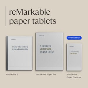 reMarkable Paper Pro Move | Ultraportable Color 7.3" Paper Tablet with Marker Plus | The Digital Pocket Notebook for Productivity on The Go - Image 7