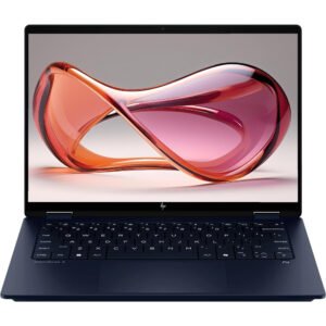 HP OmniBook X Flip Next Gen AI Laptop, 14 inch 2K IPS Touch Display, Intel Core Ultra 7 256V, 16GB RAM, 1TB SSD, Intel Arc 140V Graphics, English Backlit Keyboard, Windows 11, Atmospheric Blue - Image 9