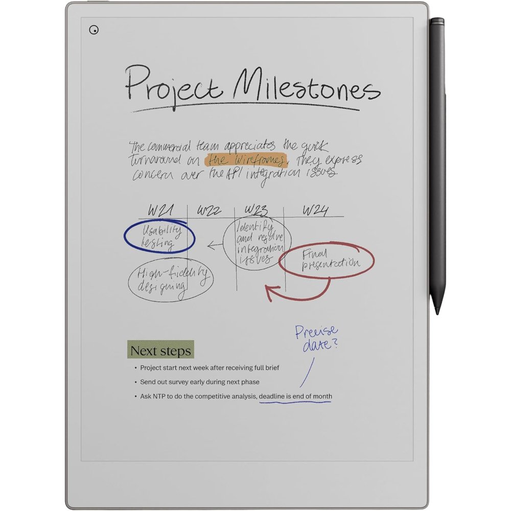 reMarkable Paper Pro Bundle – Includes 11.8” reMarkable Paper Tablet, and Marker Plus Pen with Eraser