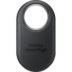 Samsung Genuine Galaxy Smart Tag 2 with Black luetooth Tracker, Smart Tag GPS Locator Tracking Device, Item Finder for Keys