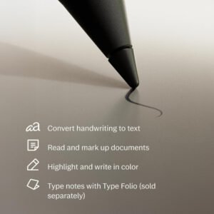 reMarkable Paper Pro Bundle – Leather Folio | 11.8’’ Color Display and Reading Light | Includes reMarkable Paper Pro Paper Tablet, Marker Plus Pen, and Book Folio Case in Black Premium Leather - Image 8