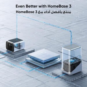 eufy security S220 SoloCam Solar Security Camera Outdoor Wireless, Continuous Power, 2K Resolution Home Security Camera, 2.4 GHz Wi-Fi, No Monthly Fee, HomeBase 3 Compatible (Solo Cam) - Image 6