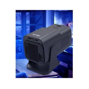 Borrego Smart 5 Portable Projector with Dual Built-In Game Consoles & 10,000 Classic Games, Auto Keystone, 4K & 1080P Support, 150 ANSI Brightness, Android 12, Dual-Band 2.4G/5G WiFi – Home Theater & Gaming Fun - Image 4