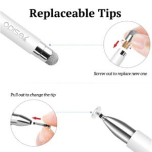 Jmary ST02 2 In 1 Capacitive Active Universal Tablet Smart Pressure Touch Stylus Pencil Pen For Ipad - Image 4