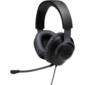 JBL Quantum 100 - Wired Over-Ear Gaming Headphones - Black, Large - Image 6