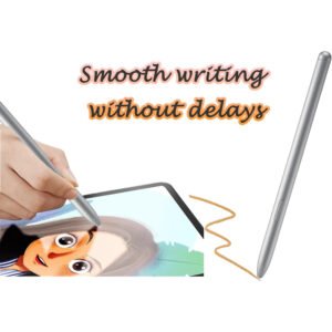 Galaxy Tab S10 FE/ S10 FE+ Stylus Pen for Samsung Galaxy Tab S10 FE / S10 FE Plus/ S10 FE+ S Pen Compatible with Samsung Galaxy Tab SPen S10FE/ S10 FE+ / S10 FE Plus with Nibs (Silver) - Image 4
