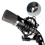 MAONO Au-A03 Condenser Microphone Kit Podcast Mic with Boom Arm Microphone Stand, Shock Mount, Pop Filter for Koraoke, Skype, YouTube Recording