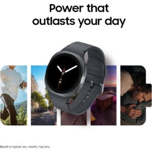 Samsung Galaxy Watch 8 (2025) 44mm Bluetooth Smartwatch, Cushion Design, Fitness Tracker, Sleep Coaching, Running Coach, Energy Score, Heart Rate Tracking, Graphite - Image 7