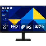 SAMSUNG S3 S30GD Essential Monitor, 27" IPS Display, FHD Resolution, 100Hz Refresh Rate, 5ms (GtG) Response Time, Flicker-Free Technology, 16.7m Color Suppor