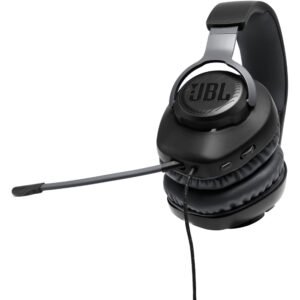 JBL Quantum 100 - Wired Over-Ear Gaming Headphones - Black, Large - Image 3