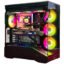 Asus Vector Z890 Gaming PC Workstation with Intel Core Ultra 9 285K (24 cores, up to 5.7GHz), 32GB DDR5 RAM, 16GB RTX 5070 Ti graphics, 360mm AIO liquid cooling, 7 ARGB fans, 850W PSU, and Windows 11, Lian Li V100R Case