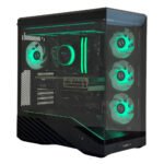 Asus Vector Z890 Gaming PC Workstation with Intel Core Ultra 9 285K (24 cores, up to 5.7GHz), 32GB DDR5 RAM, 16GB RTX 5070 Ti graphics, 360mm AIO liquid cooling, 7 ARGB fans, 850W PSU, and Windows 11, Lian Li V100R Case
