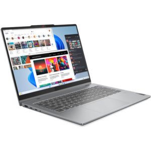 Lenovo IdeaPad 5 2-in-1 14IAL10 Laptop, 14" WUXGA IPS Display, Intel Core Ultra 5 225U, 8GB RAM, 512GB SSD, Intel Graphics, English Keyboard, Windows 11 Home, Luna Gray - Image 4